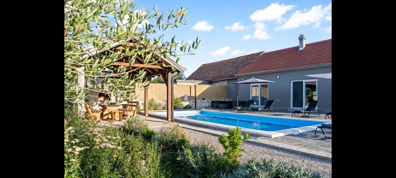 SiritovciOlive Tree House With Jacuzzi, Wifi And 40M2 Pool别墅 外观 照片