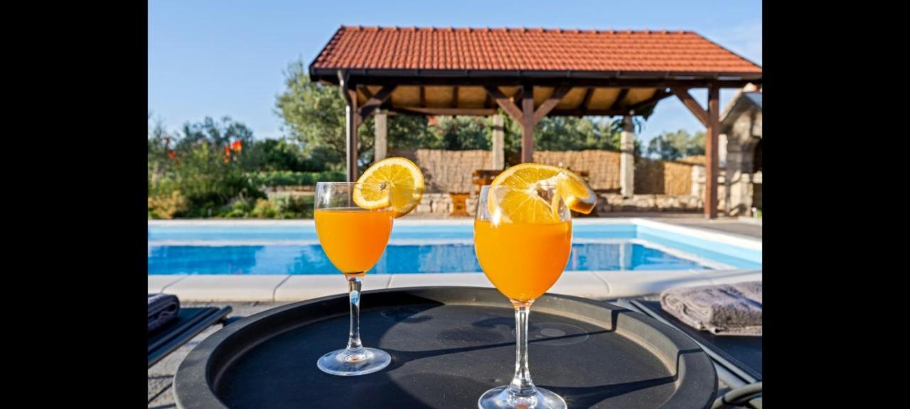 SiritovciOlive Tree House With Jacuzzi, Wifi And 40M2 Pool别墅 外观 照片